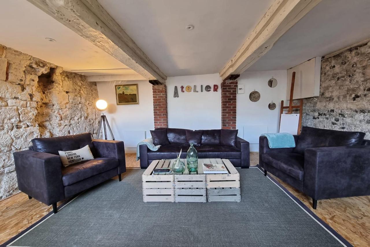 Le Jardin D'Eugene - 4P House - Terrace - Historic Center Villa Honfleur Exterior foto